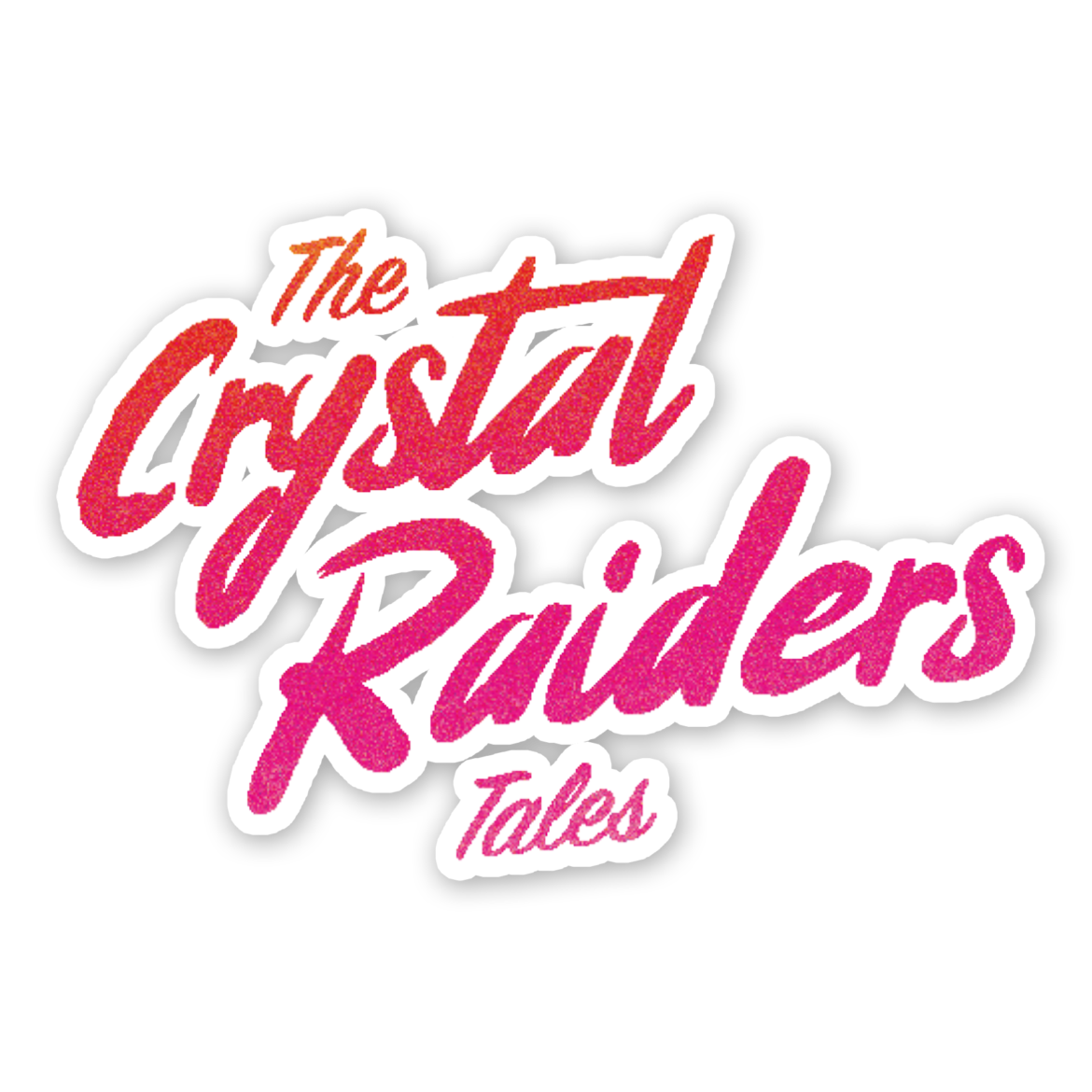 The Crystal Raiders Tales logo shadow, indegame, videp game